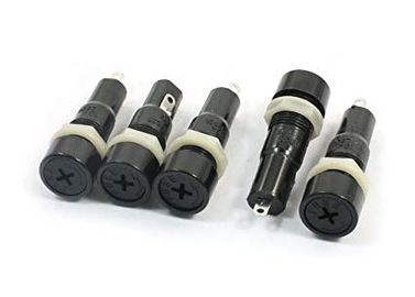 Componentes del seguro de la CA del tenedor 10A 250V del fusible de cartucho de la resina de la frecuencia intermedia -527 5.2x20 milímetro Phenoric