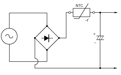 Termistor limitador actual del poder NTC de la avalancha para el uso de la protección de circuito
