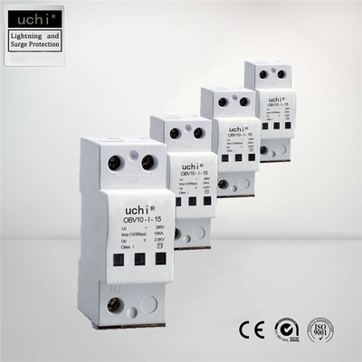 Tensión IEC61643-1 del dispositivo de protección contra sobrecargas del poder de la CA 100KA baja