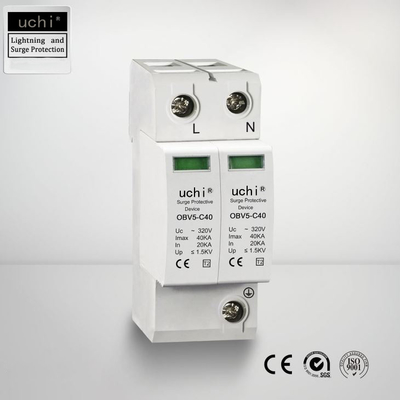 320V tipo - 2 SPD, dinar del pararrayos de Ethernet montado sobre carriles