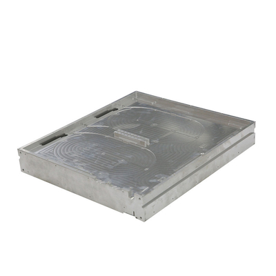 Placa desapasible de fibra óptica de aluminio, placa fría líquida de la soldadura de fricción
