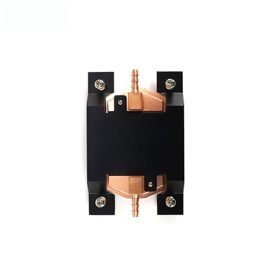 Radiador de refrigeración por líquido del cobre de la CPU de la PC, placa de refrigeración por líquido soldada con autógena agitación de la fricción