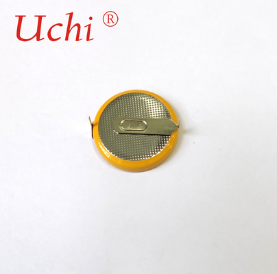 batería de litio del botón de la pila de 3V Li-MnO2, batería de la célula de la moneda del botón del litio para el reloj