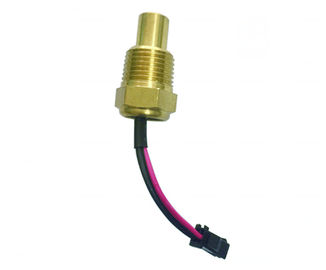 Sensor de temperatura de cobre amarillo del agua NTC del hilo CWF5 200KOHM para el cambio de temperatura de prueba del tanque de agua