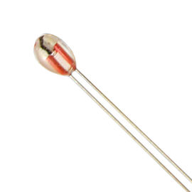 Termistor hermético de cristal radial 3950 de la encapsulación NTC 100K de la medida de la temperatura MF51