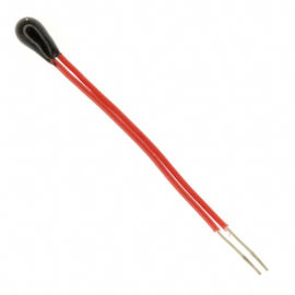 El uso médico de la UL CQC MF51E barnizó el tipo esmaltado alambre termistor 10KOhm 3435 de la gota del alambre del poder de NTC