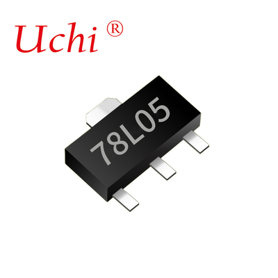 SOT89-3 78L05 Reguladores de tensión de 5v Encapsulado de plástico