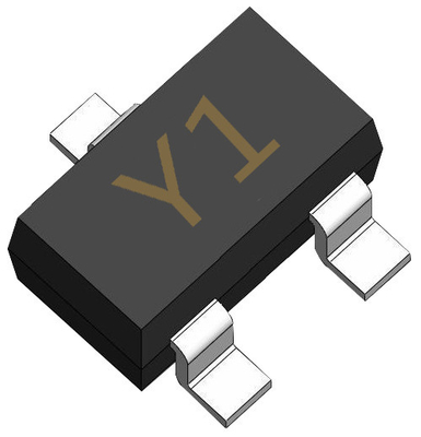 SOT-323 SS8050W Transistor planar epitaxial de silicio NPN para alta corriente del colector