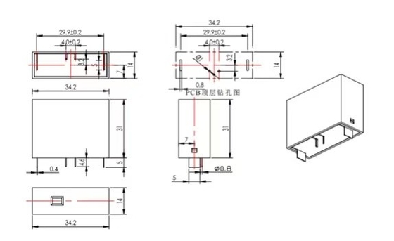 Señales remotas de TI, fusible térmico, varistor de óxido metálico TFMOV 25S112KIT