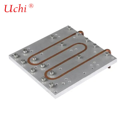 China Tubo de cobre de placa fría líquido prensado