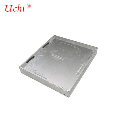 Placa de refrigeración de fibra óptica de aluminio Soldadura por fricción Placa fría líquida