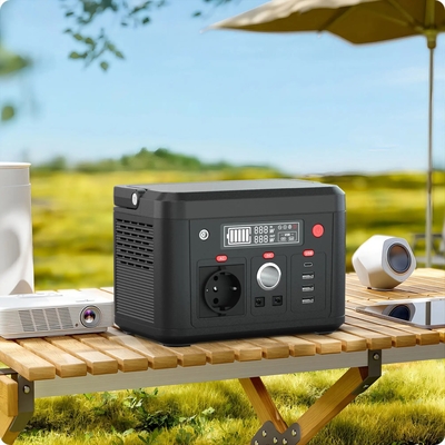 Estación eléctrica portátil para exteriores de 300W 230,4Wh Lifepo4