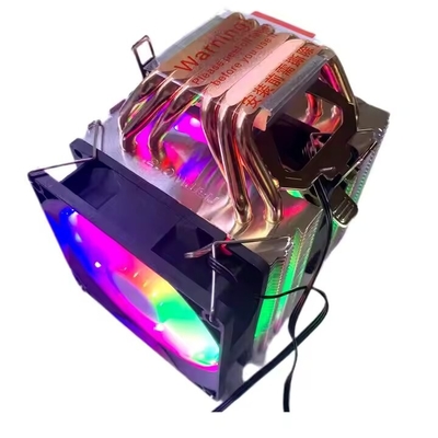 Procesador de ventilación de doble torre de aluminio de enfriador de calor de la placa base de PC Procesador de enfriamiento
