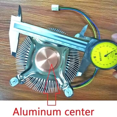 Chasis muy delgado y pequeño Radiador especial Universal de la placa base de PC CPU refrigerador