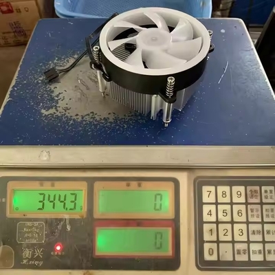 Radiador de computadora universal de aluminio disipador de calor de CPU para computadora
