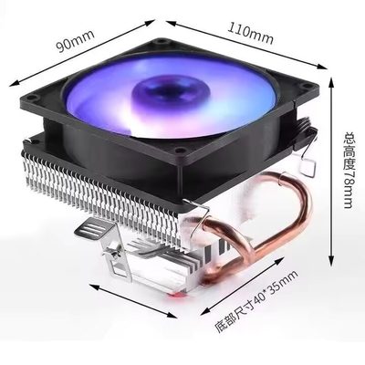 Venta de rebajas 12v Fener Cooler Mini de aluminio Heatsink CPU Cooler