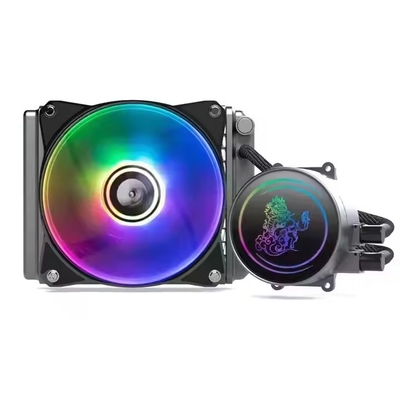 Venta a la baja 120mm CPU líquido de refrigeración con bomba de agua para computadora de juego