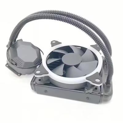 Frío de la bomba de agua de la CPU de aluminio del fregadero de agua de refrigeración de ventiladores de refrigeración de líquido de ventiladores