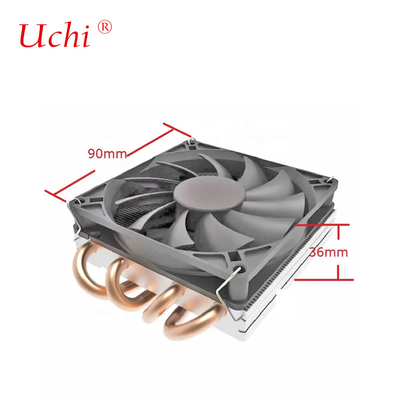 Customizado por ODM Super delgado Cpu Refrigerador 36mm espesor altura AMD AM4 AM3 FM2 1200 115X 1700 1366 Fener de disipador de calor 1U Radiador de servidor