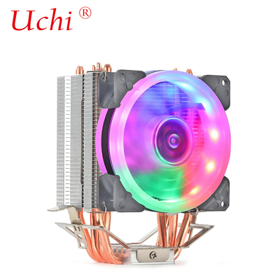 4 refrigeración del radiador de tubo de calor de cobre para computadora CPU Intel I3 I5 I7 LGA1150 1156 1200 1366 1700 2011 AMD AM4 AM5 Cooler