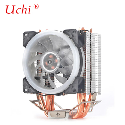 4 refrigeración del radiador de tubo de calor de cobre para computadora CPU Intel I3 I5 I7 LGA1150 1156 1200 1366 1700 2011 AMD AM4 AM5 Cooler