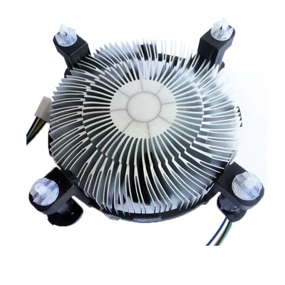 Logotipo de OEM 9cm 90mm Ventilador silencioso PWM 3p 4p Bajo ruido para computadora Intel I3i I5 Procesador 775 1150 1151 1155 1156 Ventilador de enfriamiento de la CPU