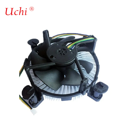 Logotipo de OEM 9cm 90mm Ventilador silencioso PWM 3p 4p Bajo ruido para computadora Intel I3i I5 Procesador 775 1150 1151 1155 1156 Ventilador de enfriamiento de la CPU