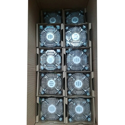 Logotipo de OEM 9cm 90mm Ventilador silencioso PWM 3p 4p Bajo ruido para computadora Intel I3i I5 Procesador 775 1150 1151 1155 1156 Ventilador de enfriamiento de la CPU