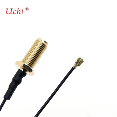 WiFi Antenna Booster con 15cm 6inch 1.13mm RP-SMA Mujer a UFL Cables de comunicación de cable coaxial