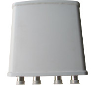 Antenna de panel polarizado doble de 4 puertos al aire libre 698-960/1710-2700/3300-4000MHz Estación base Antenna GSM 2G 2G 4G 5G Equipo de RF