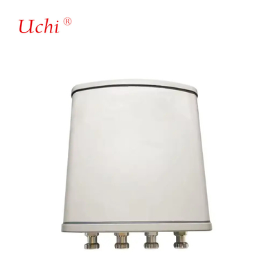 Antenna de panel polarizado doble de 4 puertos al aire libre 698-960/1710-2700/3300-4000MHz Estación base Antenna GSM 2G 2G 4G 5G Equipo de RF