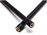 Conector masculino SMA hexagonal recto 433mhz Receptor 433 Mhz Antenna de goma Lora externa