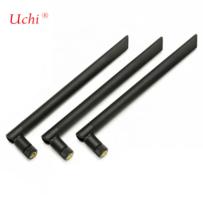 Enrutador externo de alta ganancia inalámbrico flexible 2.4G 5.8G de largo alcance WiFi de caucho de banda doble 2.4g Enrutador de antena