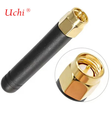 800-1900MHz Pequeño ángulo de 1800MHz Mini Tamaño 800 Conector masculino 1800 caucho 900 MHz Gsm Antenna GPS