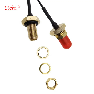 SMA a Ufl cola de cerdo SMA hembra a Ufl cable de extensión hembra de 5 cm Ra SMA hembra a Ufl cable