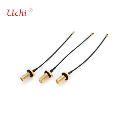 U.FL a PR SMA Antenna WiFi femenina Pigtail 1.13 Cable de RF Ufl 1.13 mm