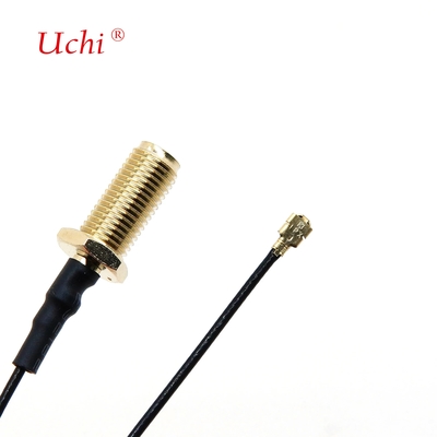 U.FL a PR SMA Antenna WiFi femenina Pigtail 1.13 Cable de RF Ufl 1.13 mm