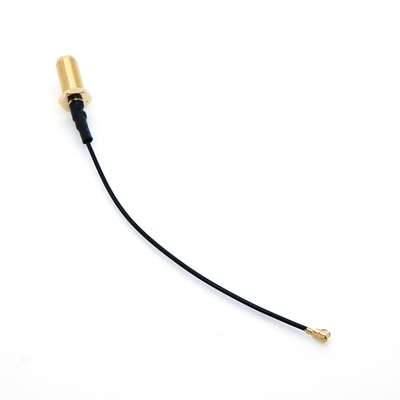 U.FL a PR SMA Antenna WiFi femenina Pigtail 1.13 Cable de RF Ufl 1.13 mm