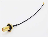 U.FL a PR SMA Antenna WiFi femenina Pigtail 1.13 Cable de RF Ufl 1.13 mm