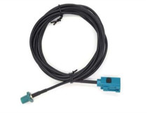 Cable de extensión de la antena del GPS de la cámara del coche Fakra Z con Fakra Z conector de conexión de mujer a mujer Jack RG174 5M Pigtail Fakra Cable