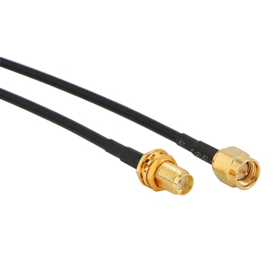 SMA-J/N-J/K Todo cobre SYV50-5 Cable de extensión de transferencia de RF de baja pérdida LMR400 10D-FB Cable RF coaxial para comunicaciones RJ59 SMA