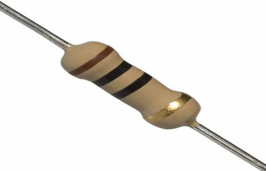 El resistor de película de carbono del ohmio el 5% de E96 560K 1/8 vatios, alambre hiere el resistor