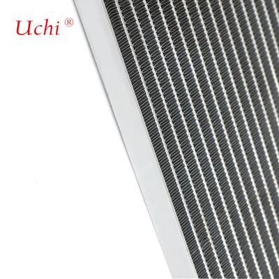 Intercambiadores de calor de microcanales de aluminio con aletas de aluminio y evaporadores de tubos para todo tipo de refrigeradores
