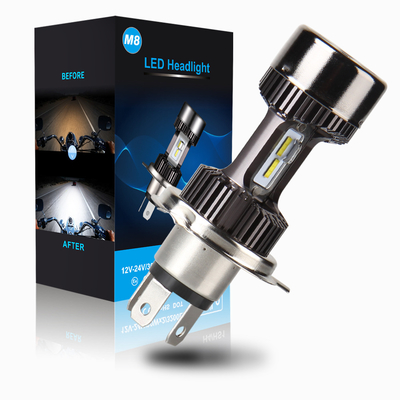 M8 Motocicleta eléctrica Ultra Brillante 9-48V Fronteras LED de Amplio Voltado