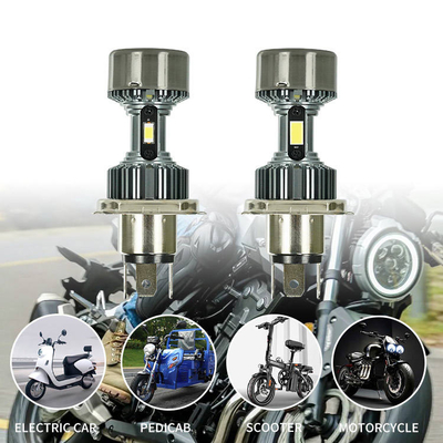 3300 LM M9 lámpara delantera LED de motocicleta bombilla con ventilador de enfriamiento 9-18V