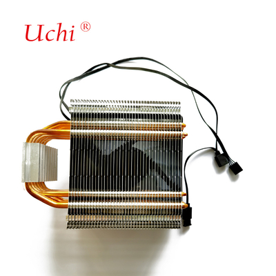 El enfriador de la CPU del ordenador de ventilador de 120 mm viene con 6 tubos de calor para un control de temperatura de alta eficiencia