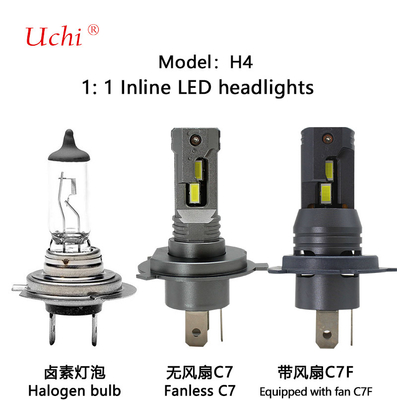 3200LM faros de coche LED para un alto brillo y fuerte enfoque