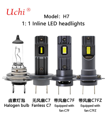 Faros delanteros LED para coche serie H7 para mejorar la seguridad y la comodidad al conducir