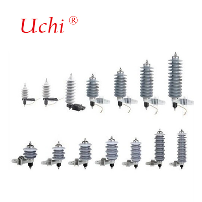 Tipo de distribución Óxido metálico Polímero Relámpago 10kv Preservador de sobretensiones