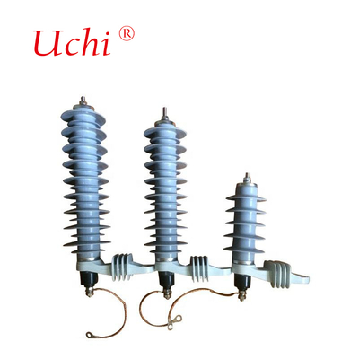 Pararrayos de goma de silicona de 5kA y 10kA 3-36kV para respuesta rápida